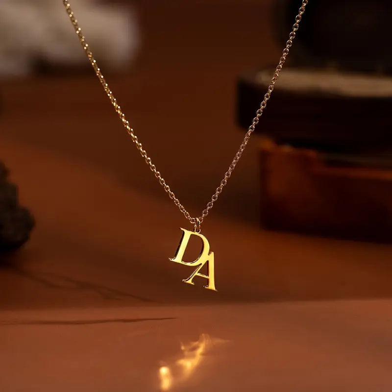 Kişiye Özel Baş Harf Kolye | 925 Gümüş