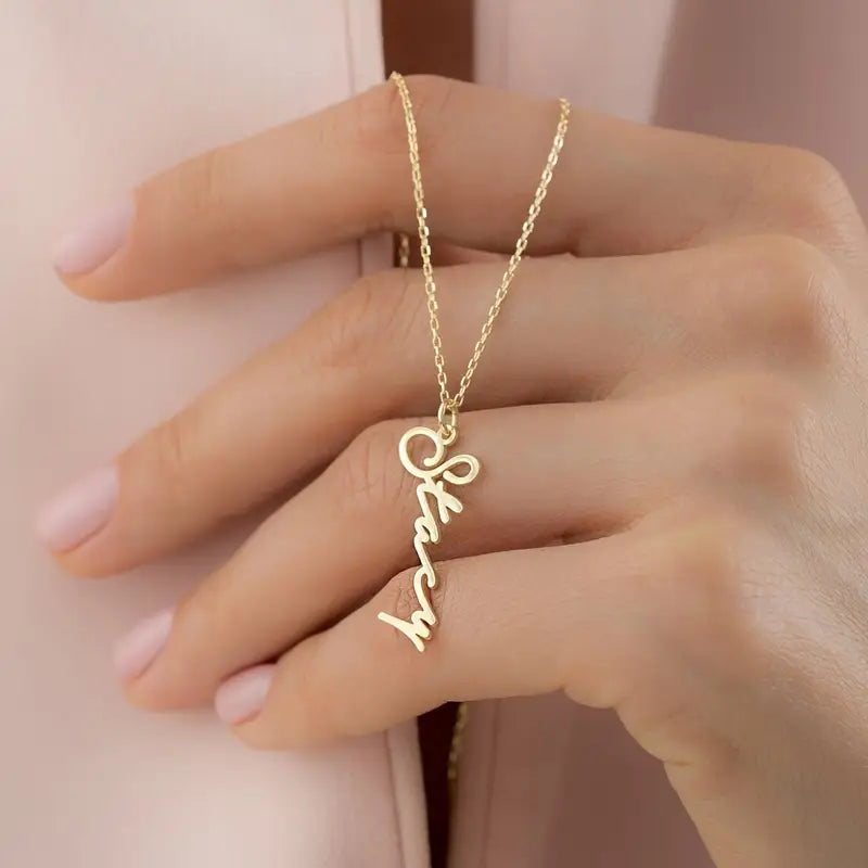 Şık ve Basit Tasarım Kolye | 925 Gümüş