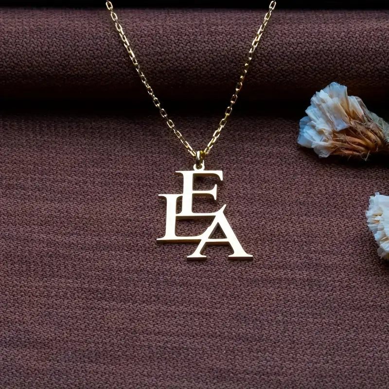 Monogram Kolye - Özel | 925 Gümüş