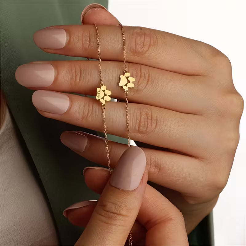 Kişiye Özel Şık İsim Bileklik | 925 Gümüş