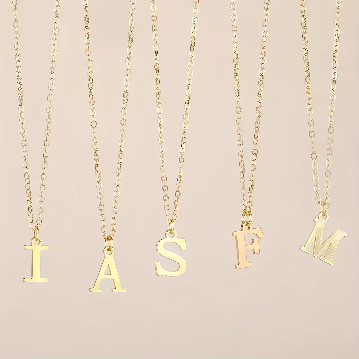 Harf Zincir Kolye| 925 Gümüş