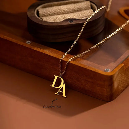 Kişiye Özel Baş Harf Kolye | 925 Gümüş