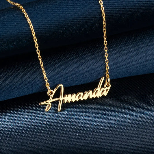 Kişiye Özel İsim Kolye | 925 Gümüş
