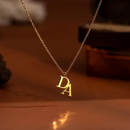 Kişiye Özel Baş Harf Kolye | 925 Gümüş