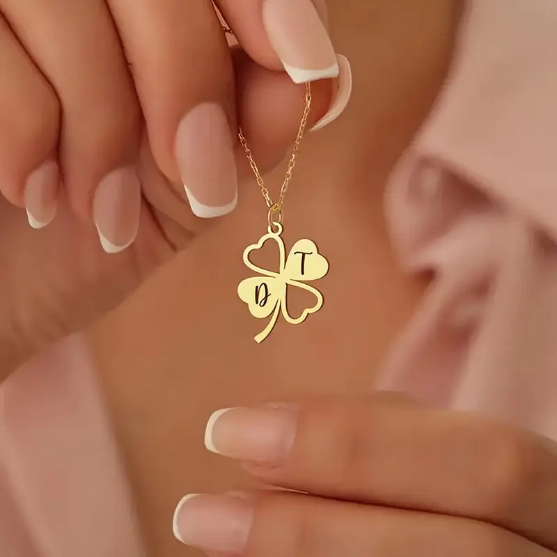 Dört Yapraklı yonca Kolye | 925 Gümüş