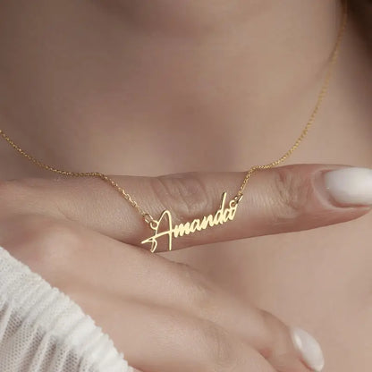 Kişiye Özel İsim Kolye | 925 Gümüş