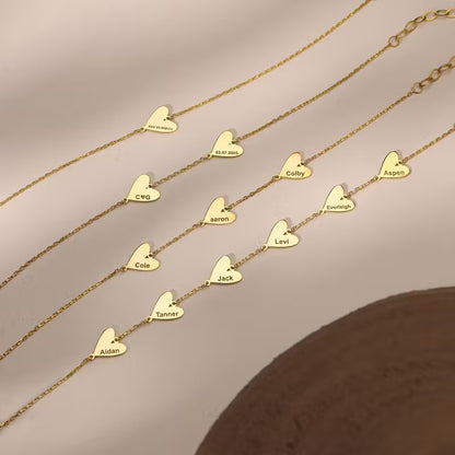 Kişiselleştirilebilir Şık Aşk Moda Bilekliği | 925 Gümüş