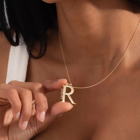 Baş Harfi Kolye | 925 Gümüş