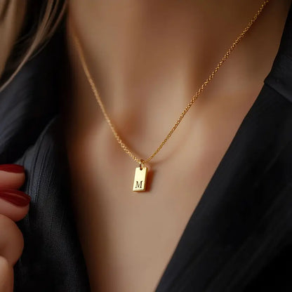 Özel Kazınmış İsim KOLYE | 925 Gümüş